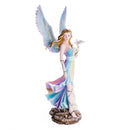 Large Rainbow Angel with Dove Figurine
