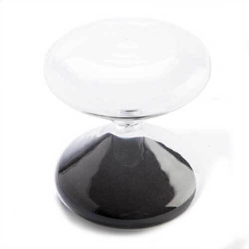 30 Minute Sand Timer Hour Glass w/ White Sand