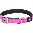 Elegant Vegan Leather Collar (Hot Pink)