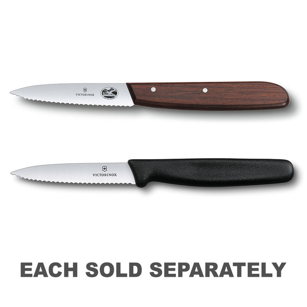 Wavy Edge Pointed Tip Paring Knife 8cm