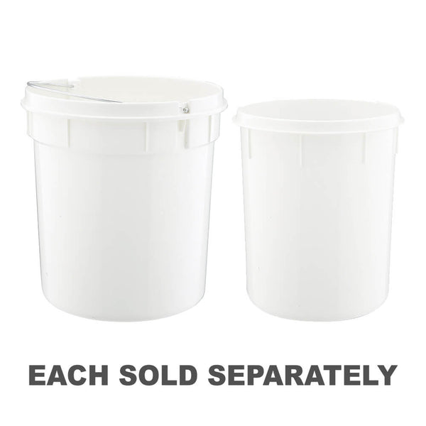 Brabantia Plastic Inner Bucket for Pedal Bin (White)