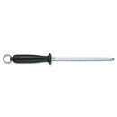 Middle Fine Cut Kitchen Sharpening Steel 27cm (Black)