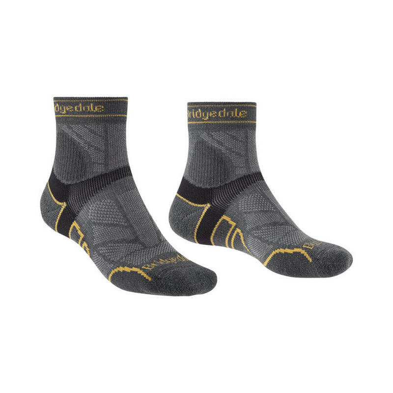 Men's Merino Sport 3/4 Socks (Gunmetal)