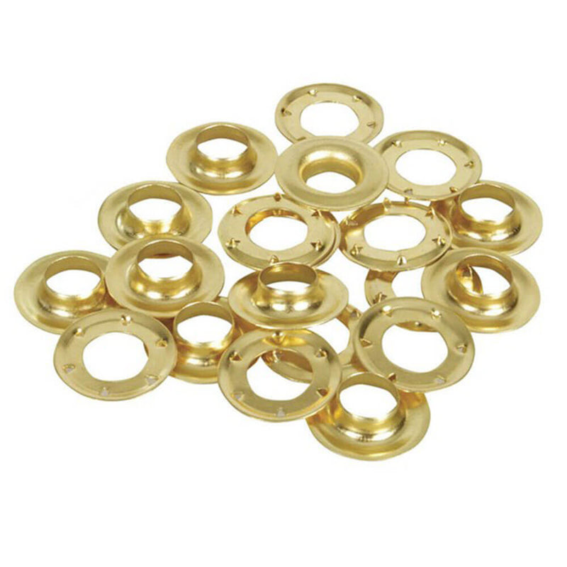 Canopy Eyelet Kit Brass 10 Pack