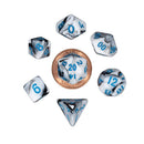 MDG Mini Polyhedral Dice Set (w/ Blue No.)