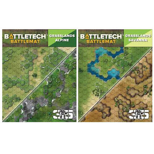 BattleTech Battle Grasslands Mat