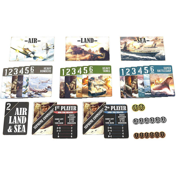 Air Land & Sea Revised Edition Card Game