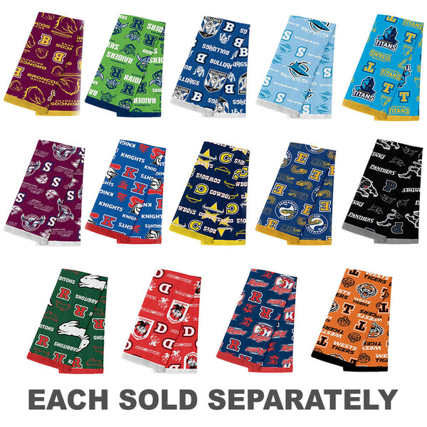 NRL Team Logo Tea Towel