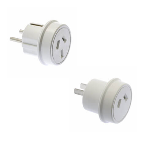 Moki Travel Adaptor (White)