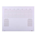 Bantex Desk Mat Planner Refill 45x59cm (10pk)