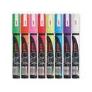 Uni Chalk Marker Assorted (12pk)