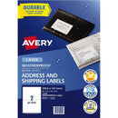 Avery Laser Weatherproof Address & Shipping Labels (20pcs)