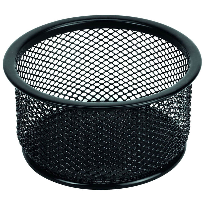 Esselte Mesh Paper Clip Holder (Black)