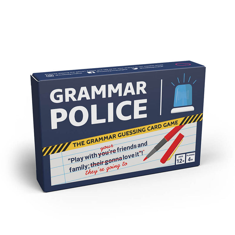 Bubblegum Stuff Grammar Police Game